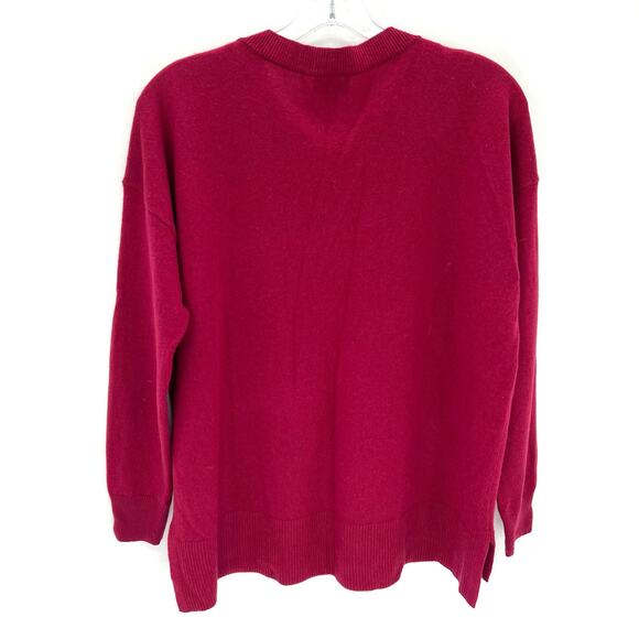 J.Crew Hi Low women’s cashmere oversized sweater - Picture 5 of 7